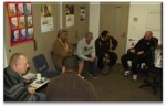 Dads gather in a circle every Wed in Onehunga