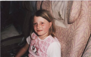 gina-plane-medium Travel-hardened: Mark’s daughter Gina has been around the world a few times.