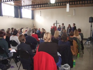 The room was full!