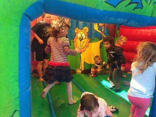 kids in castle