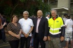 Carole Beauamt, Moses Paaka, Sam Lotu-liga and Kevin Turvey 